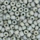 Miyuki rocailles Perlen 6/0 - Opaque glazed frosted rainbow cadet grey 6-4705